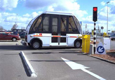 ParkShuttles à l'aéroport de Schiphol