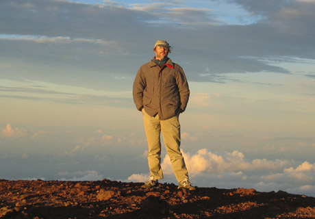 Bjarne Stroustrup lors d'un voyage à Hawaii.